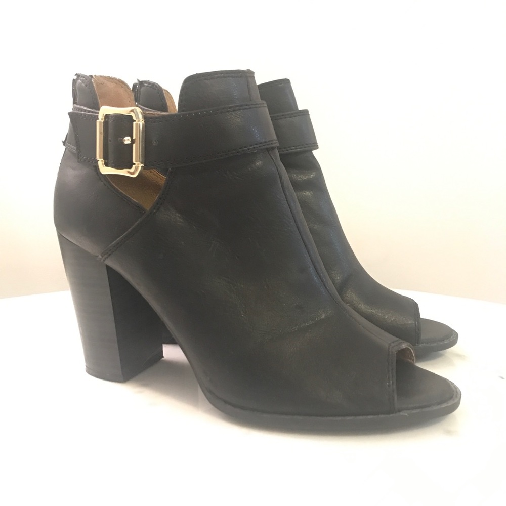 Peep Toe Booties